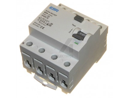 80 Amp 100mA Time Delay RCD 4 pole RCCB