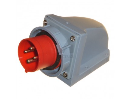 16 amp 4 pin 415V volt Red Appliance Socket Inlet
