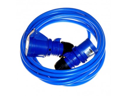 Camping Electric Hookup Plug to Coupler 16 Amp