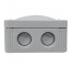 Wiska 308 Grey Combi Junction Box