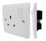 13A 1 Gang Switched Socket DP
