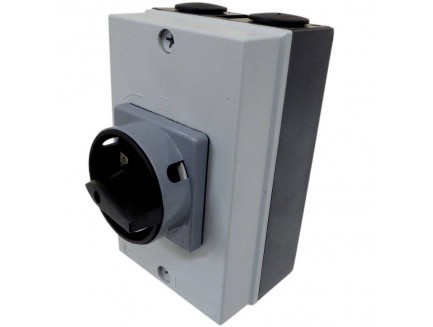 16A 2 Pole DC Rotary Isolator Switch 