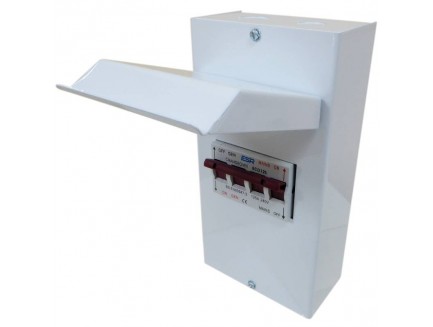 125A Metal Changeover Switch 240V Mains - Generator