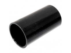Black 20mm Straight Coupler PVC Conduit Accessory