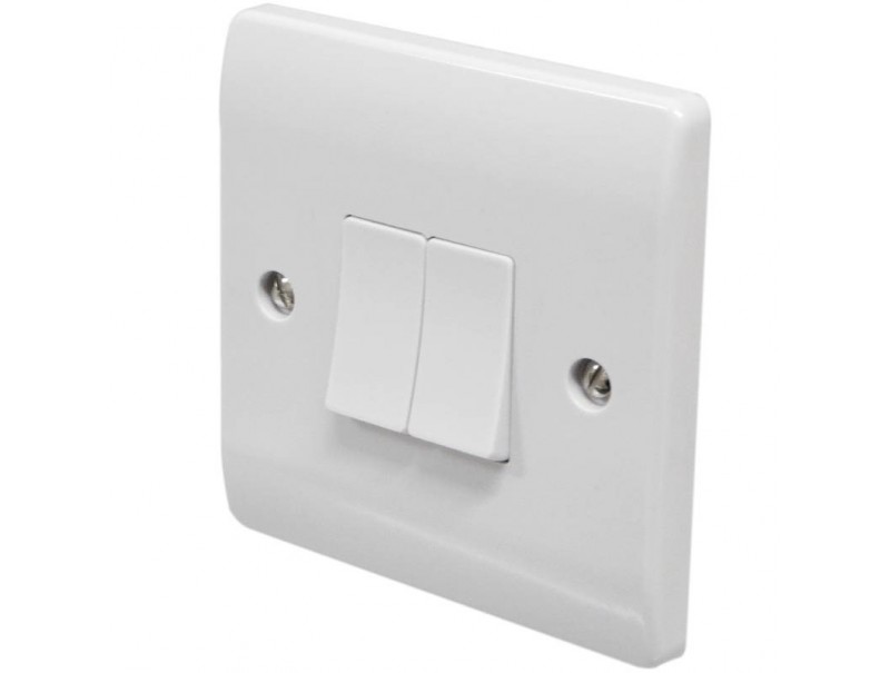 Buy 10 Amp 2 Gang 2 Way Light Switch