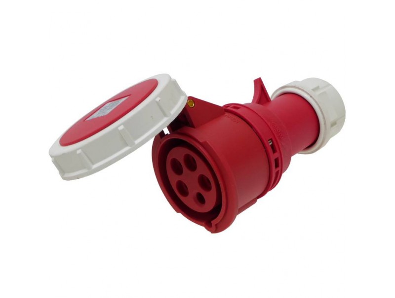 Three Phase Coupling Buy 16 Amp IP67 3 Phase 5 Pin Coupler Socket