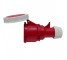 IP67 32A 5 Pin 3 Phase Coupler Socket 415V
