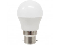 6W 590lm BC LED Golf Ball Lamp Cool White