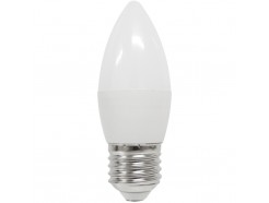 LED Candle 6W E27 Opal Light Bulb