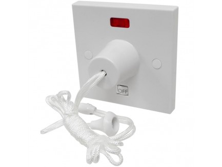 50A Shower Pull Switch DP