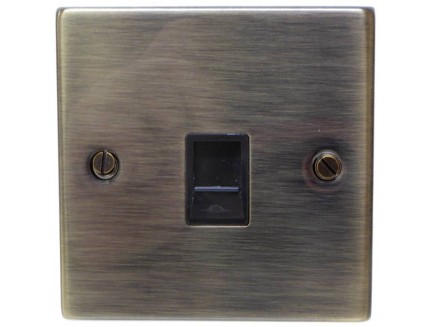 1 Gang CAT6 Socket Antique Brass