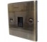 1 Gang CAT6 Socket Antique Brass