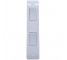 2 Gang 2 Way Architrave Switch with Back Box