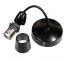 Black 6" E27 Pendant Set Screw In