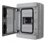 4 Module IP65 DIN Rail Enclosure with Door For Consumer Units, RCD, MCBs, SPD, Timers, Transformers etc