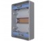 4 Module IP65 DIN Rail Enclosure with Door For Consumer Units, RCD, MCBs, SPD, Timers, Transformers etc