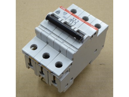 ABB S273 k6a - 6 Amp Triple Pole MCB Type K 6kA