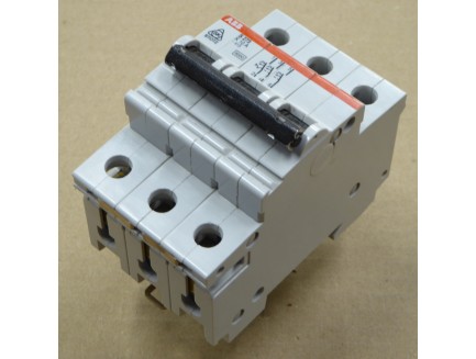 ABB S273 k10a - 10 Amp Triple Pole MCB Type K 6kA
