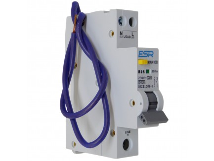 16a mini rcbo type a b curve