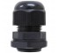 20mm black IP68 cable gland for 6 - 12mm cable