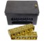 100A Double Pole 5 Way Link Box, Bakelite