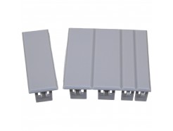 Consumer Unit Blank Strips – Snap-Off Single & Half Module Safety Covers