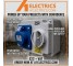 16A 3 Pin 230V Interlock Socket IP44 blue